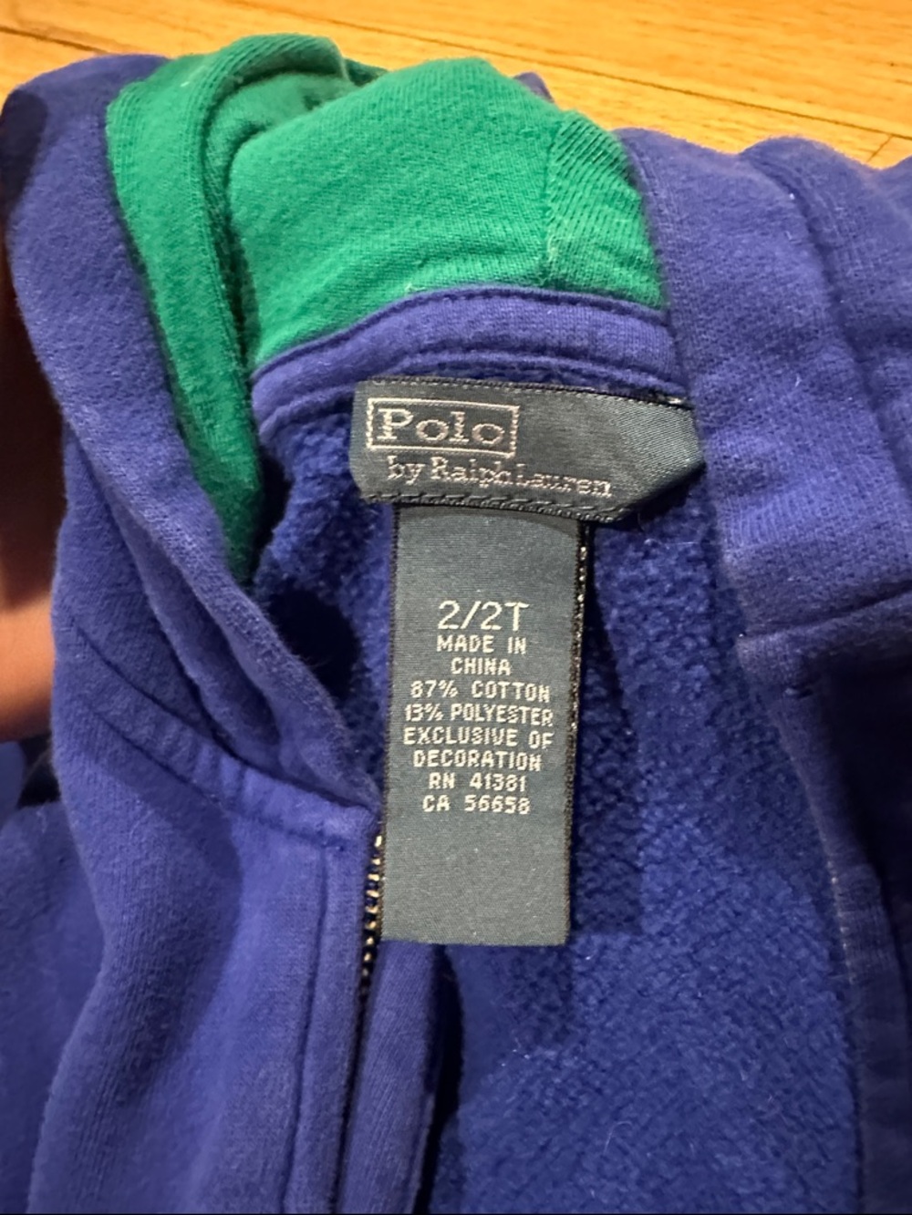 2T Ralph Lauren Zip Up Jacket - Picture 2 of 5